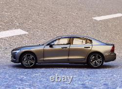 1/18 Scale Volvo S60 2020 Grey Diecast Car Model Toy Collection Gift NIB