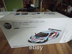 1/18 True Scale Miniatures 2012 MCLAREN MP4-12C GT3 MACAU GT CUP Boxed Exc Cond