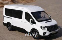 1/18 scale Ford Transit V348 T8 Van Cargo MPV White Diecast Model Car Gifts