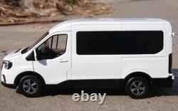 1/18 scale Ford Transit V348 T8 Van Cargo MPV White Diecast Model Car Gifts