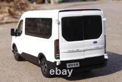1/18 scale Ford Transit V348 T8 Van Cargo MPV White Diecast Model Car Gifts