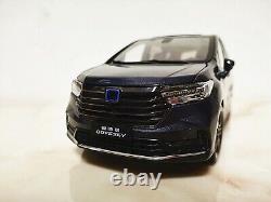 1/18 scale Honda Odyssey Sport Hybrid 2022 Grey Diecast Car Model Collection