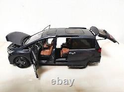 1/18 scale Honda Odyssey Sport Hybrid 2022 Grey Diecast Car Model Collection