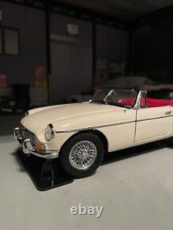 1/18 scale Kyosho 7017W MGB Mk-1 (White)