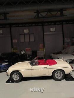 1/18 scale Kyosho 7017W MGB Mk-1 (White)