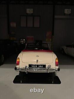 1/18 scale Kyosho 7017W MGB Mk-1 (White)