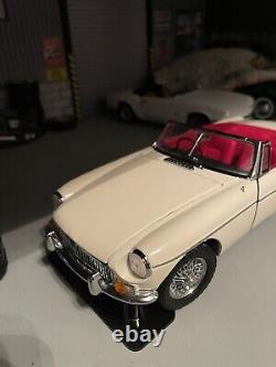 1/18 scale Kyosho 7017W MGB Mk-1 (White)