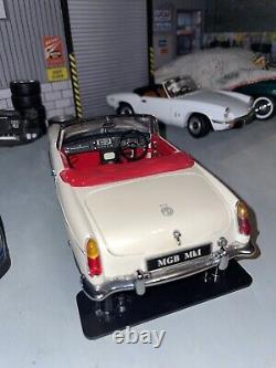 1/18 scale Kyosho 7017W MGB Mk-1 (White)