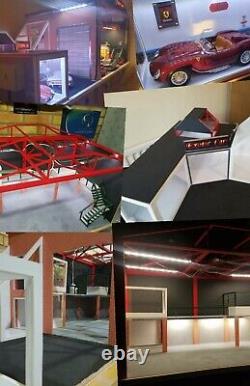 1/18 scale diorama Cars Handmade Builds/Showroom/Garage