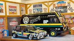 1/18th scale Diorama Goodwood revival wooden display case & usb lights diecast