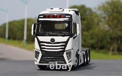 1/24 Scale DAYUN TRUCK V9 Truck White Diecast Car Model Collection Gift