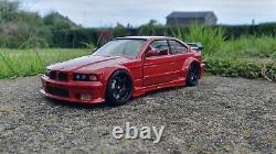 1/24 Scale Diecast Burago Bmw M3 Modified Custom One Off