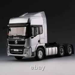 1/24 Scale SHACMAN X5000 Truck Silver Diecast Car Model Toy Collection Gift