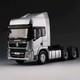 1/24 Scale Shacman X5000 Truck Silver Diecast Car Model Toy Collection Gift
