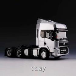 1/24 Scale SHACMAN X5000 Truck Silver Diecast Car Model Toy Collection Gift