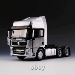1/24 Scale SHACMAN X5000 Truck Silver Diecast Car Model Toy Collection Gift