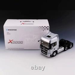 1/24 Scale SHACMAN X5000 Truck Silver Diecast Car Model Toy Collection Gift
