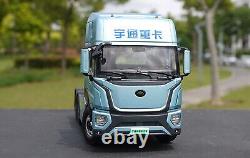 1/24 Scale YUTONG EV Truck Blue Diecast Car Model Collection Gift NIB