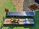 1/4 Scale Flat Bed Trailer And A Low Loader Trailer And Digger
