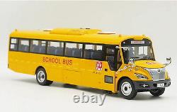 1/42 Scale YuTong S11 SCHOOL BUS Yellow Diecast Car Model Bus Toys Gifts NIB