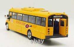 1/42 Scale YuTong S11 SCHOOL BUS Yellow Diecast Car Model Bus Toys Gifts NIB