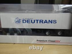 1/43 scale premium classics volvo f12 6x4 and tandem axle fridge trailer deutran