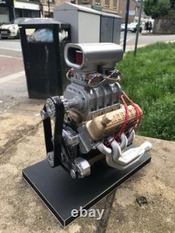 1/6 scale engine model Chevy big block supercharged model large scale