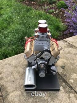1/6 scale engine model Chevy big block supercharged model large scale