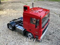 1/8 scale 1980s Pocher Volvo F12 lorry truck tractor unit artic built kit
