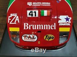 1/8 scale Ferrari F40 LM Brummel Pocher Altaya Centauria Amalgam Custom