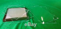 10 x 10 x 18 Display Case for Hot Toy Figures 1/6 Scale, Statue, Doll, LED Light