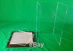 10 x 10 x 18 Display Case for Hot Toy Figures 1/6 Scale, Statue, Doll, LED Light