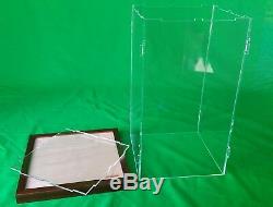 10 x 10 x 18 Display Case for Hot Toy Figures 1/6 Scale, Statue, Doll, LED Light