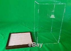 10 x 10 x 18 Display Case for Hot Toy Figures 1/6 Scale, Statue, Doll, LED Light