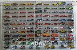 108 Hot Wheels 164 Scale Diecast Display Case, UV Protection Acrylic, AHW64-108