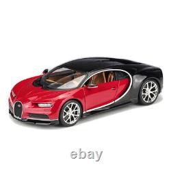 118 Scale Chiron Model Car Diecast Vehicle Toy Car Gift Collection for Mens Red