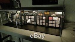 118 Scale DIECAST DIORAMA 4 BAY GARAGE SHOP WITH LIGHTS ANY THEME