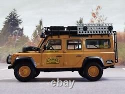 118 Scale Defender 110 Camel Trophy Support Vehicle 1993 Metal Diecast ModelCar