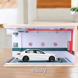 118 Scale Diecast Vehicle Model Display Case Garage Scene Model for Diorama