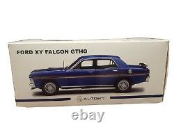 118 Scale Ford Falcon XY GTHO 1971 Rothmans Blue #37182 Autoart Diecast