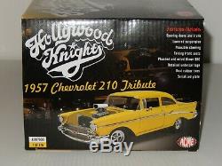 118 Scale GMP/Acme 1957 Chevrolet 210 Tribute, Hollywood Knights, # A1807006