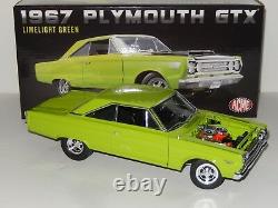 118 Scale GMP/Acme 1967 Plymouth GTX, Item # A1806703, Linelight Green