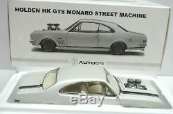 118 Scale Holden Monaro HK Street Machine White Autoart Model Cars Diecast