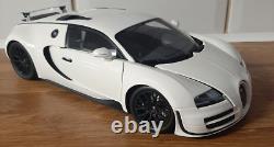 118 Scale Minichamps Bugatti Veyron Super Sport White