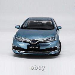 118 Scale Toyota Corolla Hybrid Model Car Metal Diecast Vehicle Collection Blue