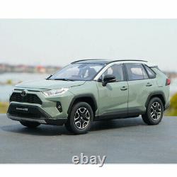 118 Scale Toyota RAV4 SUV Model Car Metal Diecast Vehicle Collection Gift Green