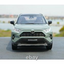 118 Scale Toyota RAV4 SUV Off-road Model Car Diecast Vehicle Collection Green