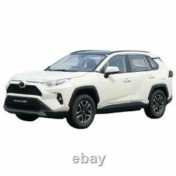 118 Scale Toyota RAV4 SUV Off-road Model Car Diecast Vehicle Collection White