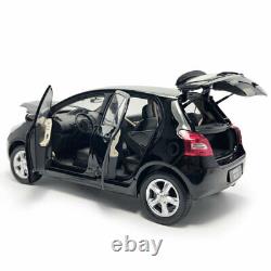 118 Scale Toyota Yaris 2007 Model Car Diecast Vehicle Toy Collection Black