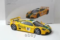 118 True Scale TSM 1995 McLaren F1 GTR Le Mans 24h #51 Mach One Racing Harrods